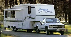 rvs, fifth wheels and trailers